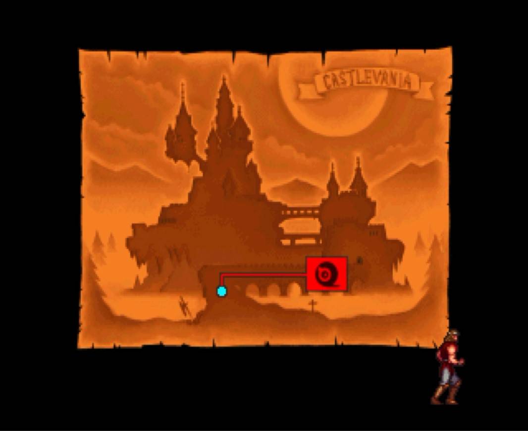 Castlevania The Adventure ReBirth - геймплей игры на Nintendo Wii